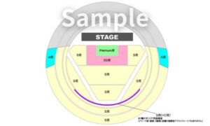 B'z LIVE-GYM 2025 -FYOP-座席レイアウト